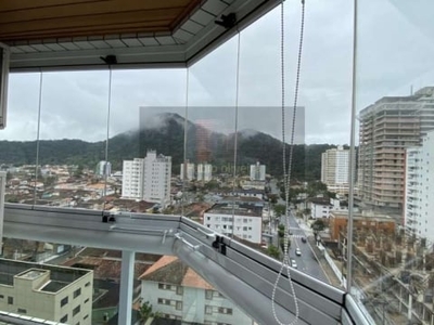 Apartamento para venda em praia grande, canto do forte, 3 dormitórios, 1 suíte, 2 banheiros, 1 vaga