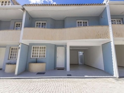 Casa em condomínio fechado com 3 quartos para alugar na rua carlota straube de araújo, 785, boa vista, curitiba, 131 m2 por r$ 3.500