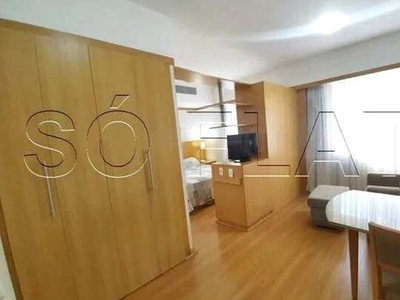 Flat no Paulista Classic com 1 dorm e 1 vaga de garagem nos Jardins, disponível para locaç