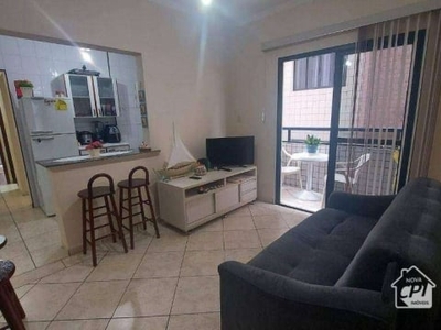 Apartamento à venda, 55 m² por r$ 245.000,00 - vila guilhermina - praia grande/sp