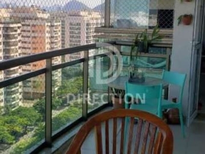 Apartamento com 3 quartos à venda na avenida vice-presidente josé alencar, barra da tijuca, rio de janeiro, 118 m2 por r$ 1.200.000
