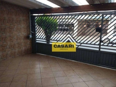 Casa com 2 dormitórios à venda, 102 m² - dos casa - são bernardo do campo/sp