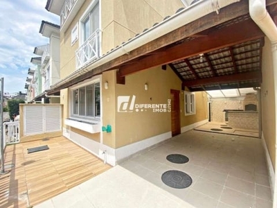 Casa triplex com 4 dormitórios à venda, 170 m² por r$ 1.277.000 - recreio dos bandeirantes - rio de janeiro/rj