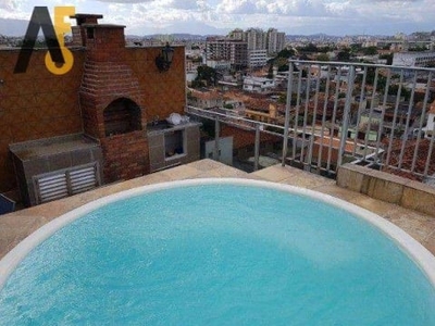 Vendo cobertura duplex com piscina e churrasqueira na praça seca