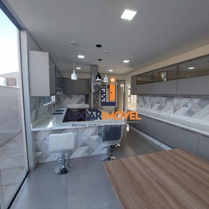 ALPHAVILLE I Casa nova de 3 suítes + cozinha com espaço gourmet e móveis planejados à ven