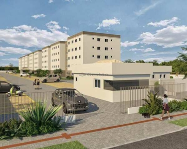 Apartamento com 02 dormitórios e garagem no bairro Rio Branco em Canoas no Residencial Val