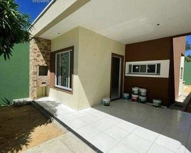 Casa com 2 dormitórios à venda, 72 m² por R$ 143.000,00 - Piau - Aquiraz/CE