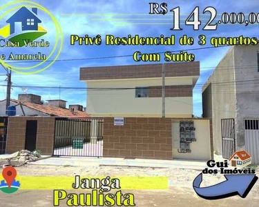 Prive Promocional para venda com 55m² de 3 quartos com Suite em Janga - Paulista - PE