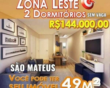 São Mateus 2 Dorms 144 mil