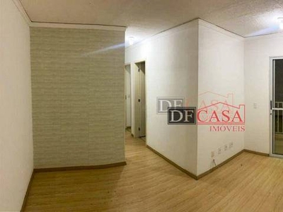 Apartamento com 2 Quartos para alugar, 48m² - Jardim São Miguel