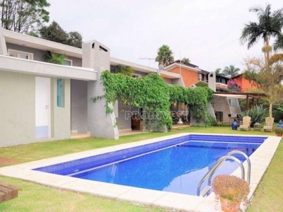 Casa com 4 dormitórios, 442 m² - venda por r$ 2.500.000,00 ou aluguel por r$ 14.698,00/mês - são fernando golf club - cotia/sp