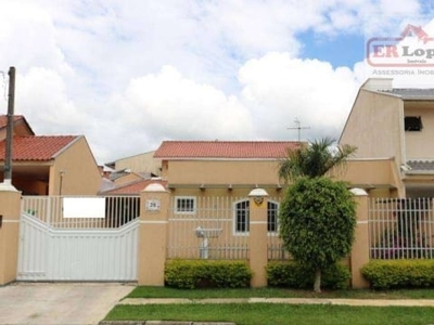 Casa com 4 dormitórios à venda, 252 m² por r$ 840.000,00 - costeira - são josé dos pinhais/pr