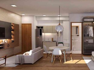 Apartamento com 1 quarto à venda no bairro Samambaia Sul, 40m²