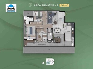 Apartamento com 3 quartos à venda no bairro Renascença, 78m²