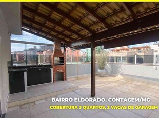 Cobertura com 3 quartos para alugar no bairro Eldorado, 168m²