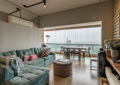 Apartamento à venda em Pinheiros com 73 m², 1 quarto, 1 suíte, 2 vagas