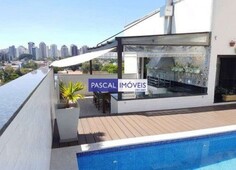 Cobertura com 3 quartos à venda na avenida portugal, 228, brooklin, são paulo, 287 m2 por r$ 3.180.000