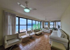 Cobertura com 3 dormitórios à venda, 270 m² por r$ 1.350.000,00 - tombo - guarujá/sp