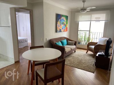 Apartamento à venda em Vila Nova Conceição com 50 m², 1 quarto, 1 suíte, 1 vaga