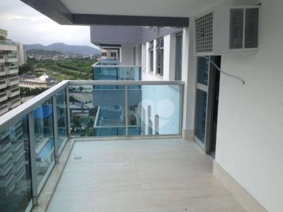 Cobertura com 3 dormitórios para alugar, 201 m² por r$ 10.582,40/mês - barra da tijuca - rio de janeiro/rj