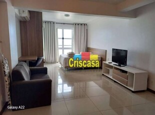 Loft com 1 dormitório para alugar, 30 m² por r$ 2.550,00/mês - costa do sol - macaé/rj