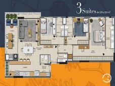 Apartamento com 2 quartos à venda no bairro Setor Marista, 81m²