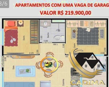 Apartamento 02 quartos
