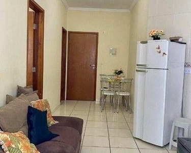 Apartamento com 1 dormitório à venda, 47 m² por R$ 225.000,00 - Boqueirão - Praia Grande/S