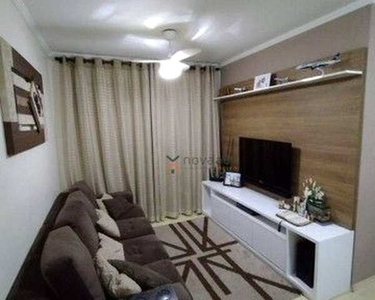 Apartamento com 2 dormitórios à venda, 54 m² por R$ 225.000 - Jardim Santo André - Santo A