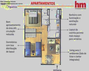 APARTAMENTO RESIDENCIAL em VALINHOS - SP, SÍTIOS FRUTAL