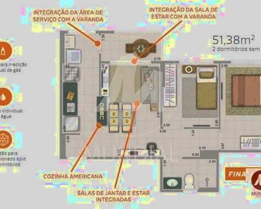 Apartamento (tipo - padrao) 1 dormitórios, portaria 24hs, salão de festa, salão de jogos