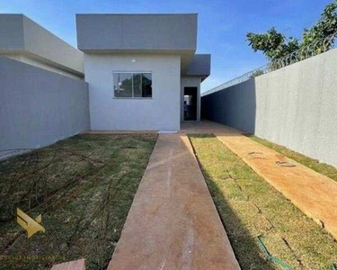 Casa com 2 dormitórios à venda, 74 m² por R$ 218.000,00 - Nova Lima - Campo Grande/MS