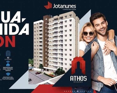 Lançamento Athos 57 m² com 2 quartos, suíte e varanda Bairro Ponto Novo - Aracaju - SE