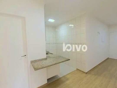 Apartamento com 1 dormitório para alugar, 37 m² por R$ 2.610,00/mês - Mirandópolis - São P