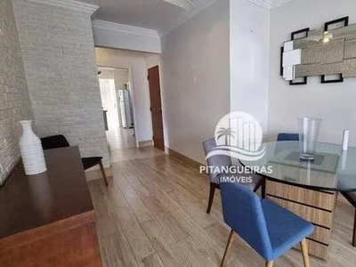 Apartamento com 3 dormitórios à venda, 110 m² - Pitangueiras - Guarujá/SP