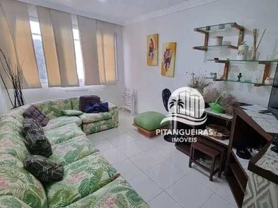 Apartamento com 3 dormitórios à venda, 110 m² - Pitangueiras - Guarujá/SP