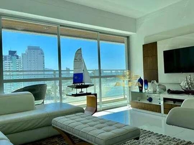 FRENTE MAR - Apartamento com 3 dormitórios à venda, 165 m² - Pitangueiras - Guarujá/SP