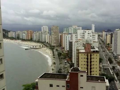 Kitnet para Alugar em Frente Praia com 31m² , Gonzaguinha - São Vicente - SP