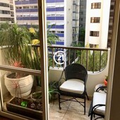 Apartamento com 3 dormitórios e 2 vagas de garagem para alugar, 113 m² - Higienópolis - São Paulo/SP