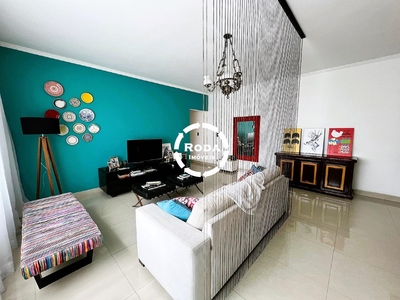Apartamento 2 dormitórios com dependência completa - Gonzaga - Santos