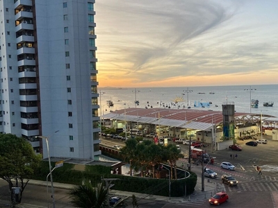 502 Lindo apartamento mobiliado com vista mar no Meireles