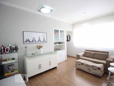 APARTAMENTO no 9º andar mobiliado com 2 dormitórios e 1 garagem