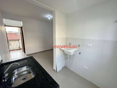 Apartamento com 1 dormitório para alugar, 40 m² por r$ 1.590,00/mês - vila matilde - são paulo/sp