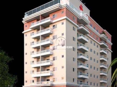 Apartamento com 2 quartos à venda na rua nicarágua, guilhermina, praia grande, 53540 m2 por r$ 365.700