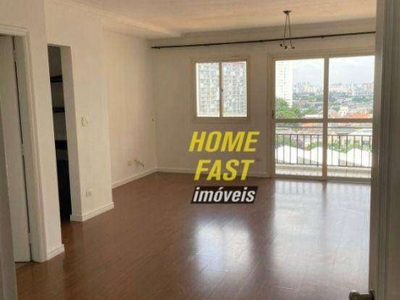 Apartamento com 3 dormitórios, 95 m² - venda por r$ 750.000,00 ou aluguel por r$ 4.500,00/mês - vila augusta - guarulhos/sp