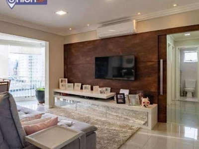 Apartamento com 3 dormitórios à venda, 114 m² por r$ 1.710.000,00 - chácara klabin - são paulo/sp