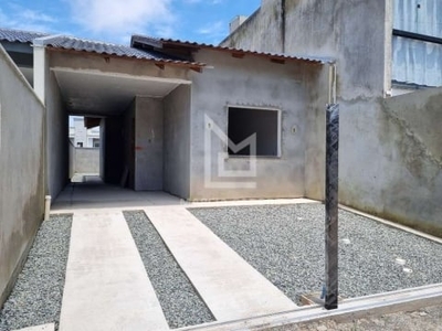 Casa com 2 quartos à venda no itajubá, barra velha , 66 m2 por r$ 360.000