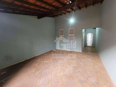 Casa com 3 dormitórios para alugar, 115 m² por r$ 1.841,25/mês - planalto verde - ribeirão preto/sp