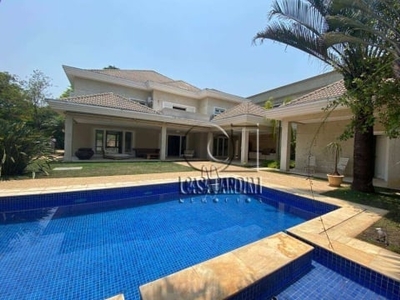 Casa com 4 dormitórios, 900 m² - venda por r$ 18.000.000,00 ou aluguel por r$ 64.258,83/mês - tamboré 3 - santana de parnaíba/sp