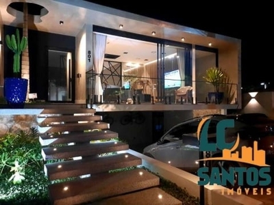 Casa em condomínio fechado com 3 quartos à venda no jardim residencial mont blanc, sorocaba , 250 m2 por r$ 2.150.000